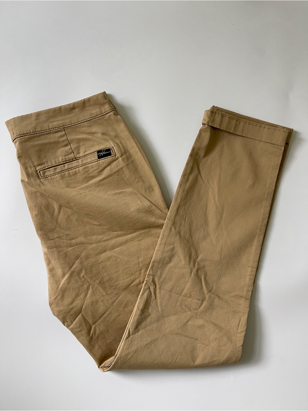Hollister Men's Tan Slim Chino Pants W31L32